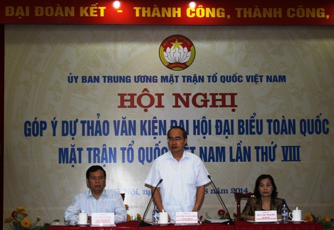VFF members contribute opinions to 8th National Congress documents - ảnh 1